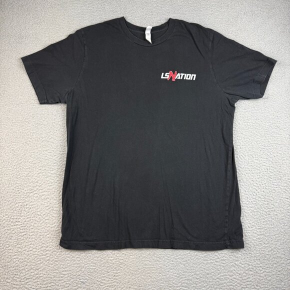 LS Nation Shirt Men's Extra Large GM Chevy Racing Cars Grim Reaper Short Sleeve - Picture 2 of 8